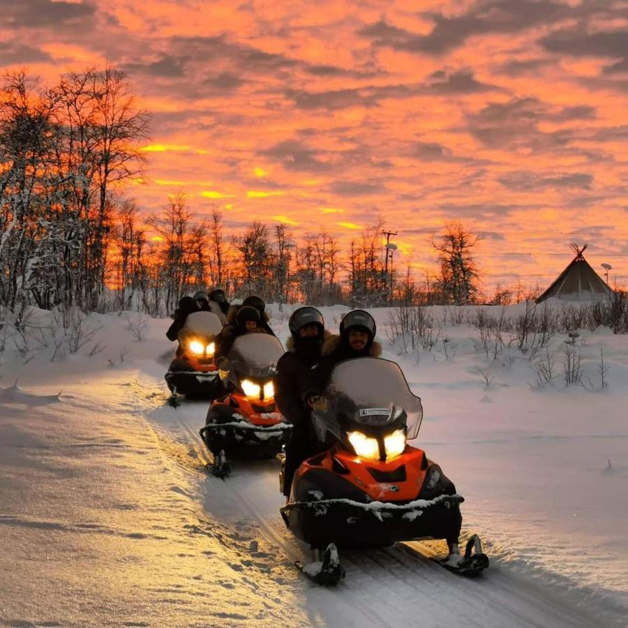 Mattarahkka Northern Light Lodge Kiruna Exterior photo