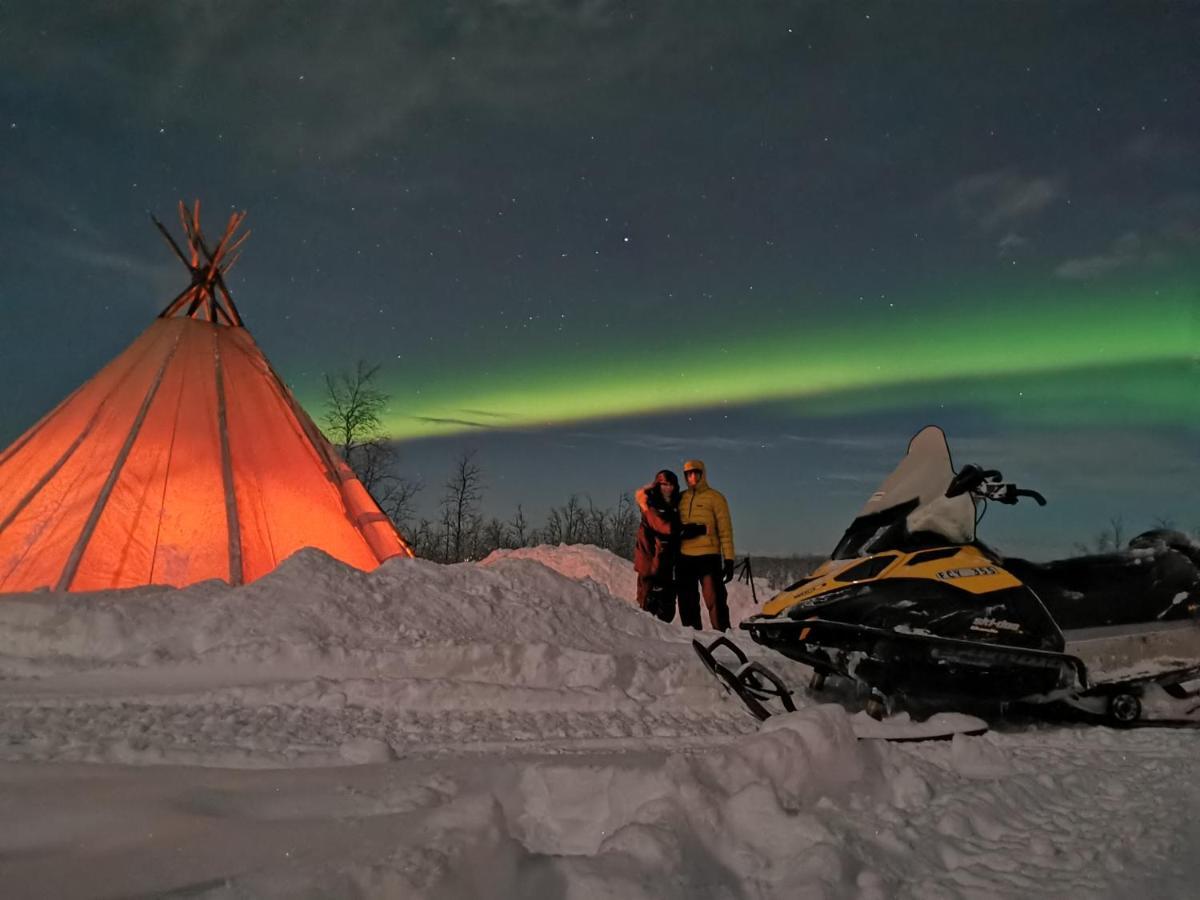 Mattarahkka Northern Light Lodge Kiruna Exterior photo